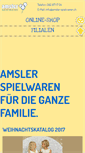 Mobile Screenshot of amsler-spielwaren.ch